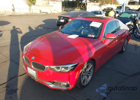 2018 BMW 440I z USA, uszkodzony, nr VIN WBA4W7C55JAB93466